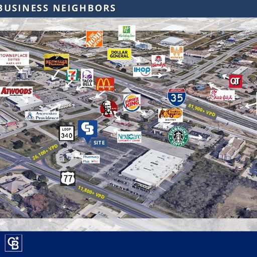 1205 N Loop 340 Outparcel, Waco, TX 76705 United States Land