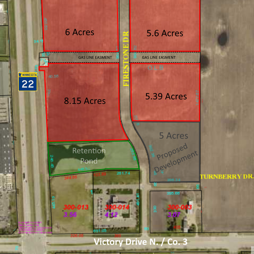 Highway 22 Development Site, Mankato, MN 56001 United States Land